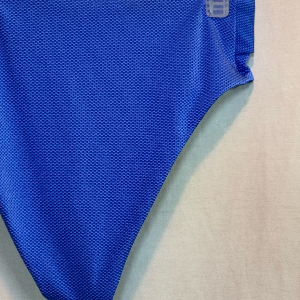 Aerie NWT High Cut Cheeky Blue Summer Swim Bikini Bottoms Size S‎