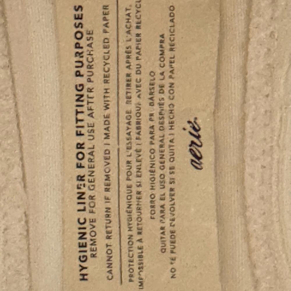 Aerie NWT Cheekiest White Summer Swim Bikini Bottoms Size S‎