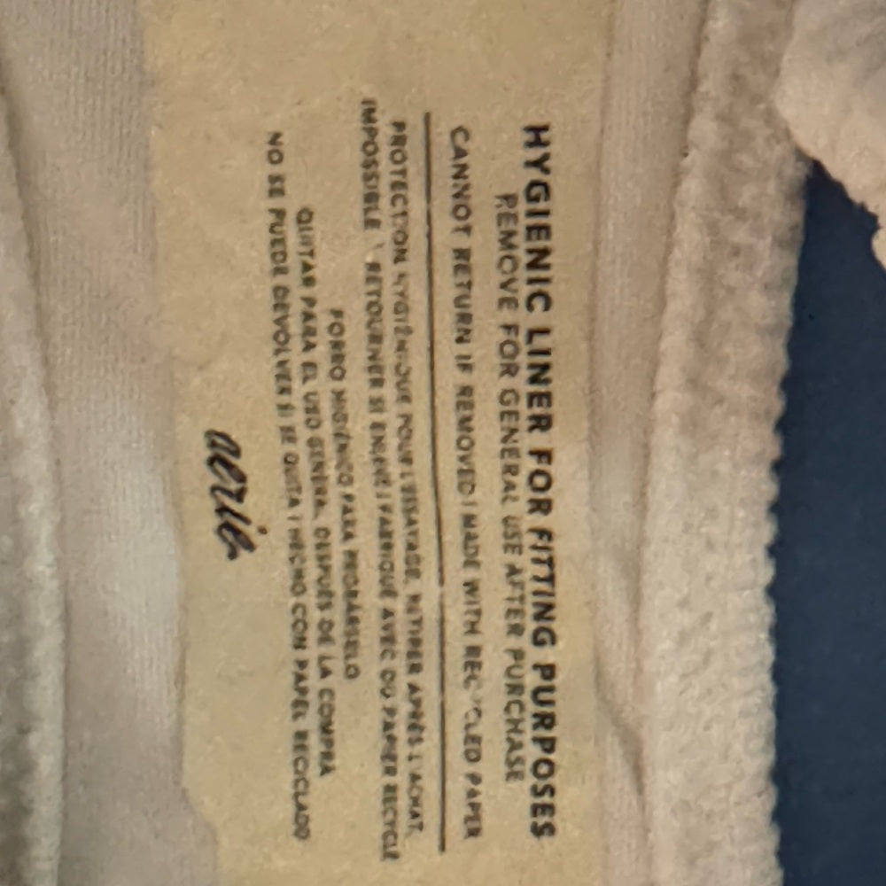 Aerie NWT Cheekiest Side Tie‎ White Summer Swim Bikini Bottoms Size S