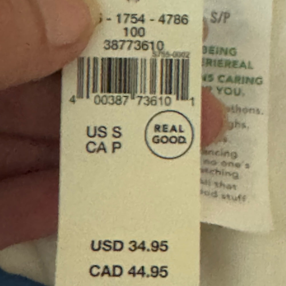 Aerie NWT High Cut Cheeky‎ White Summer Swim Bikini Bottoms Size S