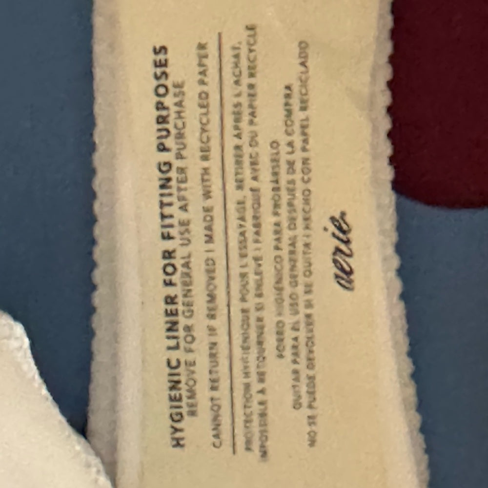 Aerie NWT High Cut Cheeky‎ White Summer Swim Bikini Bottoms Size S