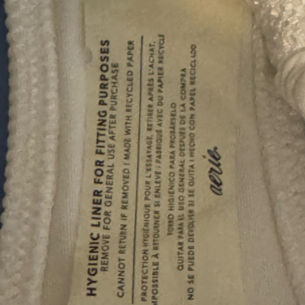 Aerie NWT Cheekiest Side Tie‎ White Summer Swim Bikini Bottoms Size S (Copy)
