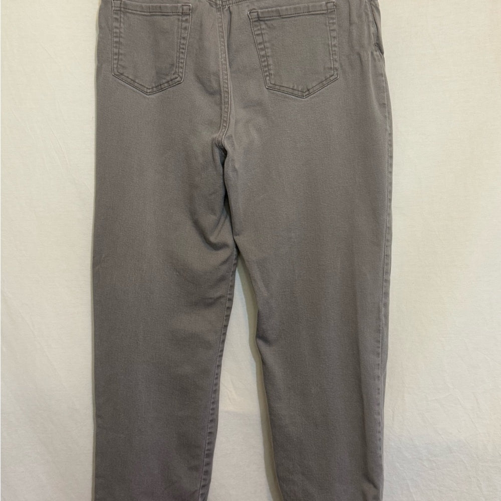 Gloria Vanderbilt Amanda PLUS SIZE 14 Gray‎ Denim Jeans
