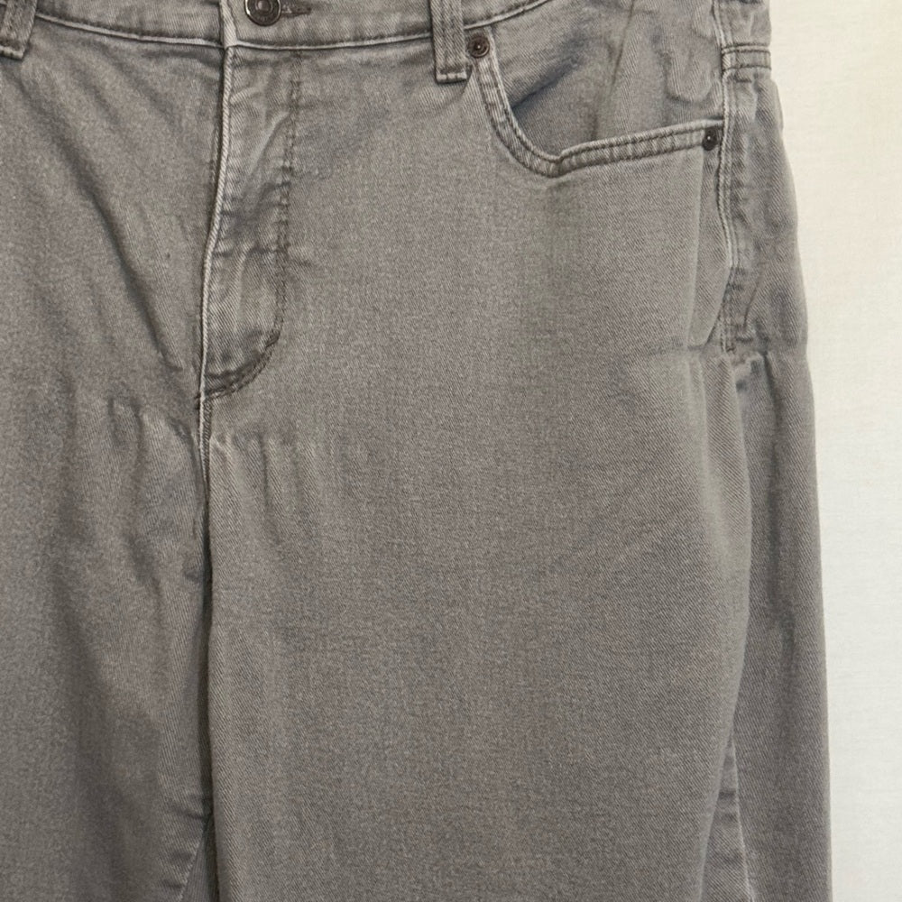 Gloria Vanderbilt Amanda PLUS SIZE 14 Gray‎ Denim Jeans