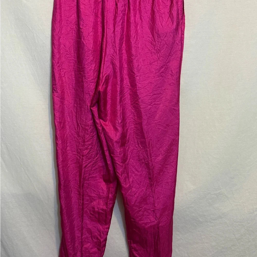B-282 Park Place Vintage Pink 2-Piece Pantsuit Size L‎