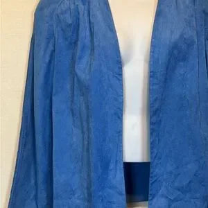 B-52 Adolph Schuman‎ for Lilli Ann NWT Vintage Blue Ultra Suede Lined Blazer