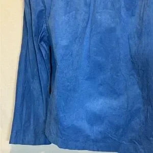 B-52 Adolph Schuman‎ for Lilli Ann NWT Vintage Blue Ultra Suede Lined Blazer