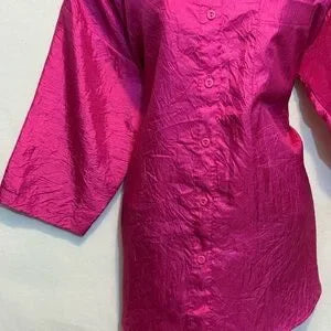 B-282 Park Place Vintage Pink 2-Piece Pantsuit Size L‎