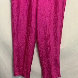 B-282 Park Place Vintage Pink 2-Piece Pantsuit Size L‎