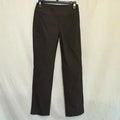 B-116 Nic & Zoe NWT Brown Elastic Waist Pull on Dress Pants Size‎ 0