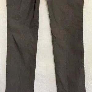 B-116 Nic & Zoe NWT Brown Elastic Waist Pull on Dress Pants Size‎ 0
