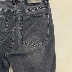 B-211 One X One Teaspoon Black Distressed High Waist Skinny Jeans Size‎ 28